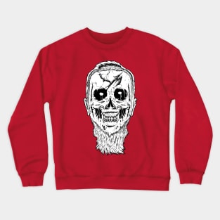 Skull Face Crewneck Sweatshirt